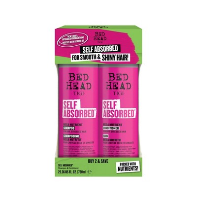 TIGI Bed Head Self Absorbed Shampoo and Conditioner 2-Pack 25.36 fl oz