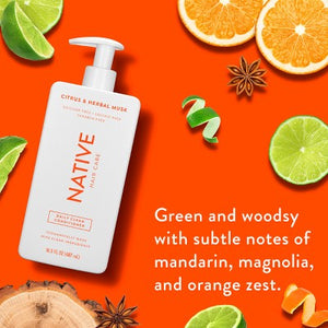 Native Citrus & Herbal Musk Daily Conditioner for Men & Women 16.5 fl oz - Imperfect Container