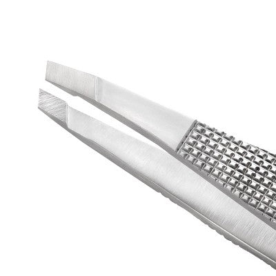 Tweezerman No Slip Wide Grip Slant Tweezer