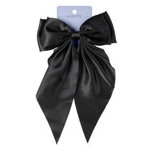 Scunci-Elite-Large-Bow-Barrette-Hair-Clip-Black-Imperfect-Box-Hair-Pins,-Claws-&-Clips