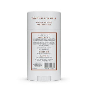 Native Solid Deodorant for Men Coconut & Vanilla 2.65oz - New