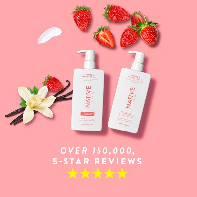 Native Berries Vanilla Cream Volumizing Shampoo 16.5 fl oz