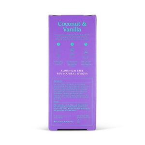 Wild Cosmetics Cream Deodorant Refill Coconut & Vanilla with Aqua Case 5.29oz - Imperfect Box