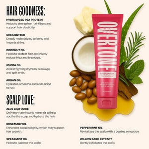 Overtone Raspberry Pink Semi-Permanent Hair Dye and Conditioner