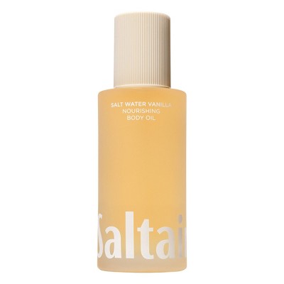 Saltair Nourishing Body Oil for Dewy and Glowing Skin Salt Water Vanilla 4 fl oz - Imperfect Container