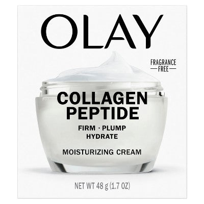 Olay Regenerist Face Moisturizer Collagen Peptide 24 Cream 1.7oz Imperfect Box