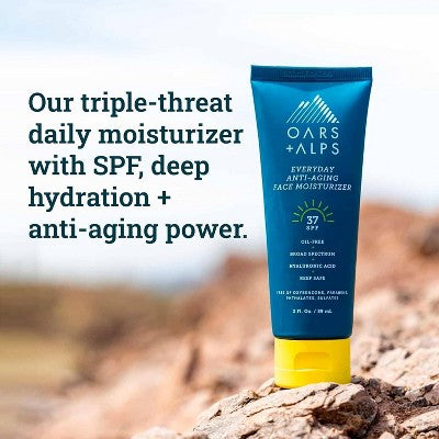 OARS + ALPS Hybrid Sunscreen SPF 37 Face Moisturizer 2 fl oz