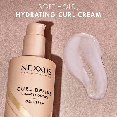 Nexxus Curl Define Climate Control Hair Gel Cream 8oz