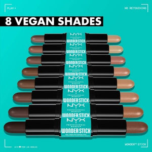 NYX Professional Makeup Wonder Stick 2-in-1 Highlight & Contour 01 Fair 0.03oz - Imperfect Box
