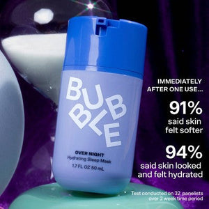 Bubble Skincare Over Night Hydrating Sleep Mask 1.7 fl oz - Imperfect Box