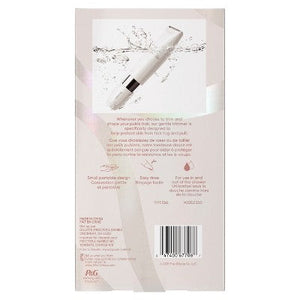 Venus for Pubic Hair & Skin Gentle Trimmer + 1 Attachment Comb 2pk - Imperfect Box