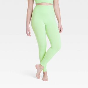 Women's Seamless High-Rise Rib Leggings - All In Motion