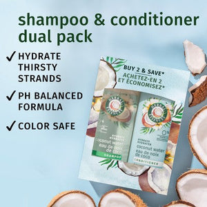 Herbal Essences Classic Hydrate Coconut Water & Jasmine Moisturizing Shampoo and Conditioner Set 27 fl oz
