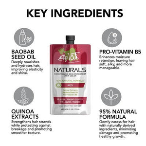 Splat Naturals Semi-Permanent Hair Color Red 6 fl oz