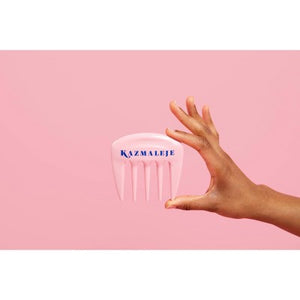 KurlsPlus Pick Hair Comb Rose