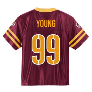 NFL Washington Commanders Toddler Boys' Short Sleeve Young Jersey