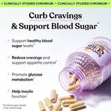 Lemme Curb Glucose and Cravings Support Capsules 60ct