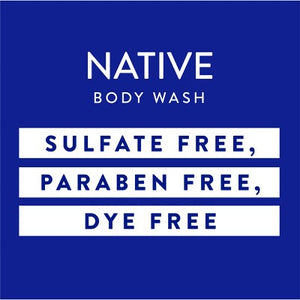 Native Sulfate Free Body Wash Coconut Vanilla 36 fl oz Imperfect Container