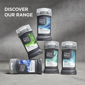 Dove Men+Care Solid Deodorant Stick Clean Comfort 3oz