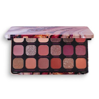 Makeup Revolution Forever Flawless Eyeshadow Palette Allure 0.54oz - Imperfect Box