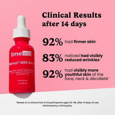 Timeless Skin Care Matrixyl 3000 Peptide Complex Serum Refill 4 fl oz - Imperfect Box