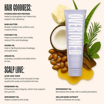 Overtone Smoky Lavender Semi-Permanent Hair Dye & Conditioner