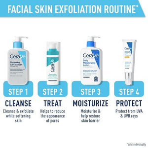CeraVe SA Face Wash Salicylic Acid Cleanser 8 fl oz - Imperfect Container