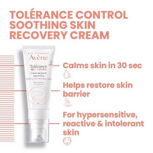 Avene Tolerance Control Soothing Skin Recovery Face Cream 1.3 fl oz
