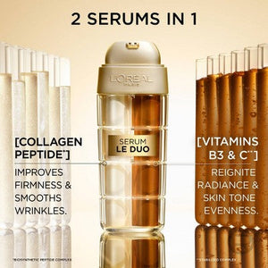 L'Oreal Paris Age Perfect Le Duo Skin Renewing & Vitamin C Serum 1 fl oz - Imperfect Box