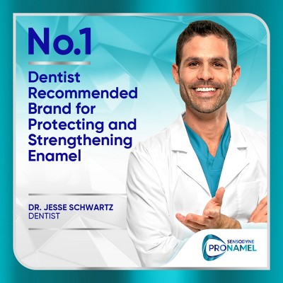 Sensodyne Pronamel Clinical Enamel Strengthening and Whitening Toothpaste 3.4oz 3-Pack