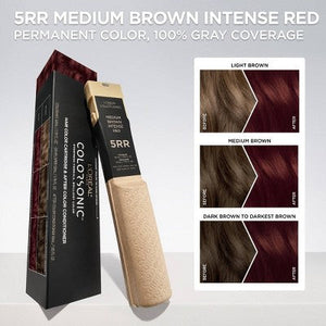 L'Oreal Paris Colorsonic Permanent Hair Color Cartridge Medium Brown Intense Red 5 RR - Imperfect Box