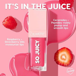ColourPop So Juicy Lip Oil Baby Panda 0.29 fl oz - Imperfect Box