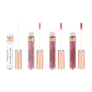 Profusion Cosmetics Frosted Snow Sparkle Frosted Lip Gloss Set 1.2 oz - Imperfect Box