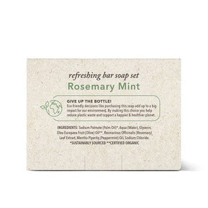 Olivia Care Rosemary Mint Bar Soap Set 3-Pack 5oz