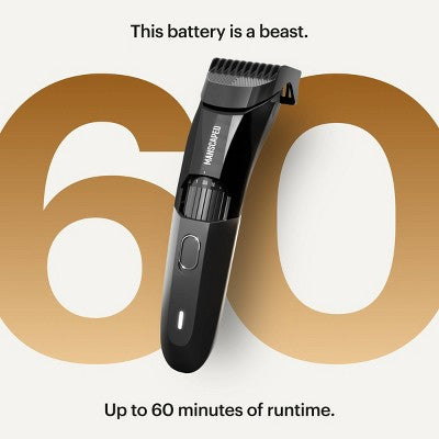 MANSCAPED The Beard Hedger SkinSafe Cordless Beard Trimmer - New
