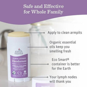Earth Mama Calming Lavender Deodorant 2.65oz