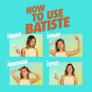Batiste Dark Brown Dry Shampoo 5.71oz Imperfect Container