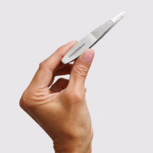 Tweezerman No Slip Wide Grip Slant Tweezer