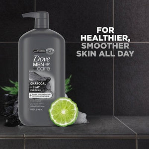 Dove Men+Care Charcoal + Clay Purifying Body and Face Wash 30 fl oz