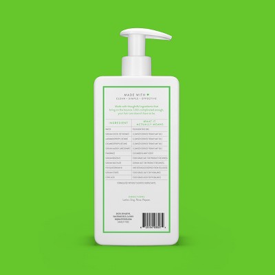Native Vegan Cucumber & Mint Natural Volume Shampoo 16.5 fl oz