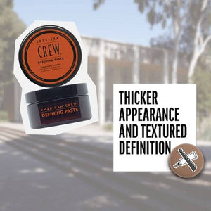 American Crew Men's Medium Hold and Low Shine Hair Defining Hair Gel Paste 3oz - Imperfect Container