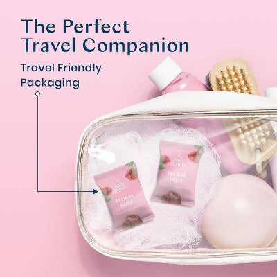 Body Restore Rose Shower Steamers with 100% Natural Essential Oils 6ct