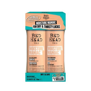 TIGI Bed Head Moisture Maniac Moisturizing Shampoo and Conditioner 25.36 fl oz 2ct
