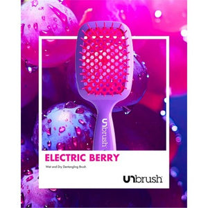 UNbrush Detangler Hair Brush Neon Purple