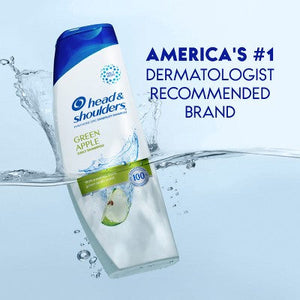 Head & Shoulders Dandruff Shampoo, Green Apple, 28.2 fl oz Imperfect Container
