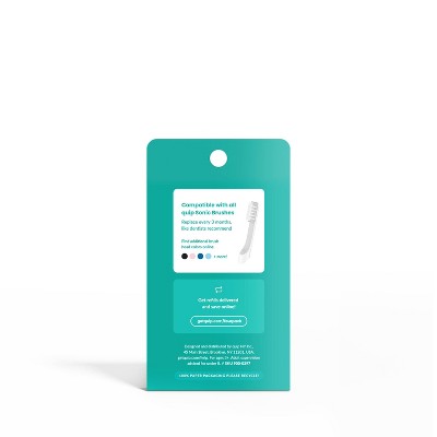 Quip Sonic Brush Head Refill 4-Pack - Imperfect Box