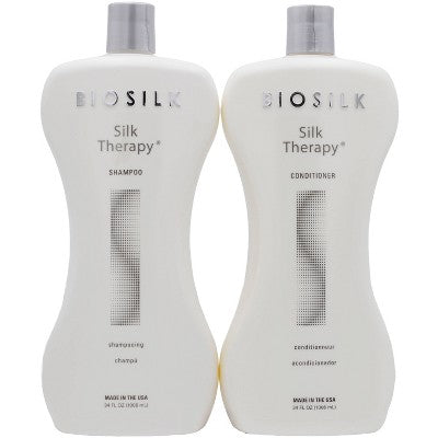 Biosilk Therapy Shampoo Conditioner 68 fl oz 2pc - Imperfect Container
