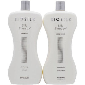 Biosilk Therapy Shampoo Conditioner 68 fl oz 2pc - Imperfect Container