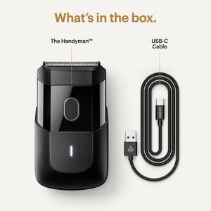 MANSCAPED The Handyman Compact Face Shaver Portable SkinSafe