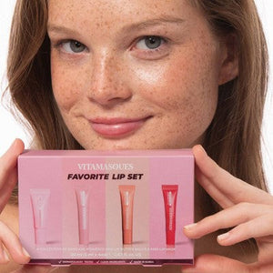 Vitamasques Stocking Stuffer Favorite Lip Gift Set 4ct - Imperfect Box
